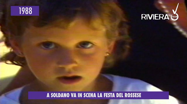1988 - A Soldano va in scena la Festa del Rossese