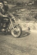 Luigi Pisano in moto