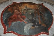 Sistemazione quadro del presbiterio