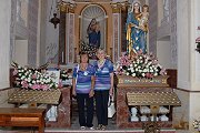 Le prioresse Marilena Amalberti e Maria Conte