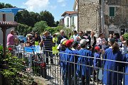 Alunni delle scuole all'inaugurazione