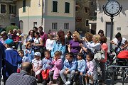 Alunni delle scuole all'inaugurazione