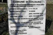 Inizio lavori parcheggio Borgo Costa