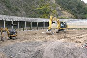 Lavori parcheggio Borgo Costa