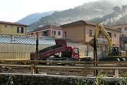 Lavori parcheggio Borgo Costa